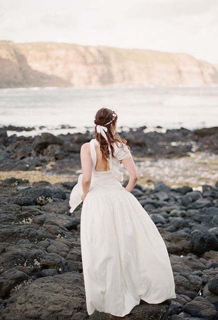 Свадебное платье Desma. Силуэт А-силуэт, Прямое. Цвет Белый / Молочный. Вид 2