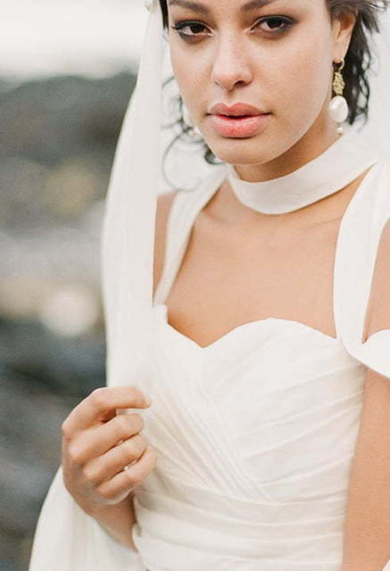 Свадебное платье Athena. Силуэт А-силуэт, Прямое. Цвет Белый / Молочный. Вид 9