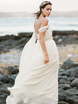 Свадебное платье Calypso. Силуэт А-силуэт. Цвет Белый / Молочный. Вид 2