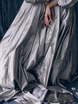 Свадебное платье Ganna. Силуэт Пышное, А-силуэт. Цвет Пепельный / Металлик. Вид 4