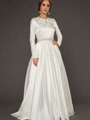 Свадебное платье Raisa. Силуэт Пышное, А-силуэт. Цвет Белый / Молочный, Айвори / Капучино. Вид 1