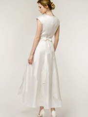 Свадебное платье Yvette. Силуэт А-силуэт. Цвет Белый / Молочный. Вид 2