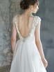 Свадебное платье Animaisa. Силуэт А-силуэт, Прямое. Цвет Белый / Молочный, Пепельный / Металлик. Вид 2