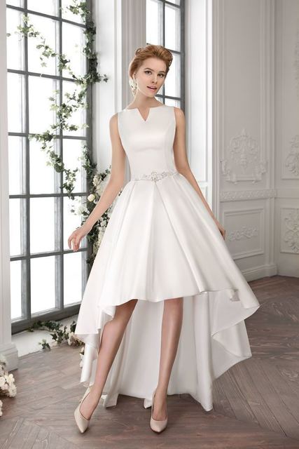 Свадебное платье 1155. Силуэт А-силуэт. Цвет Белый / Молочный, Айвори / Капучино. Вид 1