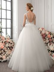 Свадебное платье 1172. Силуэт Пышное, А-силуэт. Цвет Белый / Молочный. Вид 2