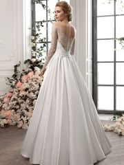 Свадебное платье 1180. Силуэт Пышное, А-силуэт. Цвет Белый / Молочный. Вид 2