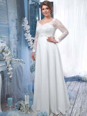 Свадебное платье 2006. Силуэт А-силуэт, Прямое. Цвет Белый / Молочный. Вид 1