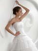 Свадебное платье 407. Силуэт А-силуэт. Цвет Белый / Молочный. Вид 2
