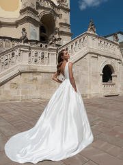 Свадебное платье Dantes. Силуэт А-силуэт. Цвет Белый / Молочный. Вид 2