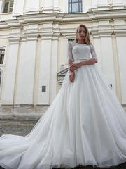 Свадебное платье Dalia. Силуэт Пышное, А-силуэт. Цвет Белый / Молочный, Айвори / Капучино. Вид 1