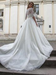 Свадебное платье Dalia. Силуэт Пышное, А-силуэт. Цвет Белый / Молочный, Айвори / Капучино. Вид 2