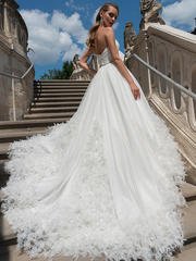 Свадебное платье Delayla. Силуэт Пышное, А-силуэт. Цвет Белый / Молочный. Вид 2