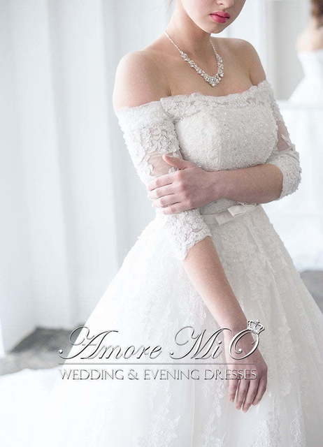 Свадебное платье Ариэль. Силуэт А-силуэт. Цвет Белый / Молочный. Вид 4