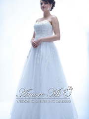 Свадебное платье Элоиза. Силуэт А-силуэт. Цвет Белый / Молочный. Вид 1