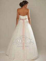 Свадебное платье Татьяна. Силуэт Пышное, А-силуэт. Цвет Белый / Молочный. Вид 2