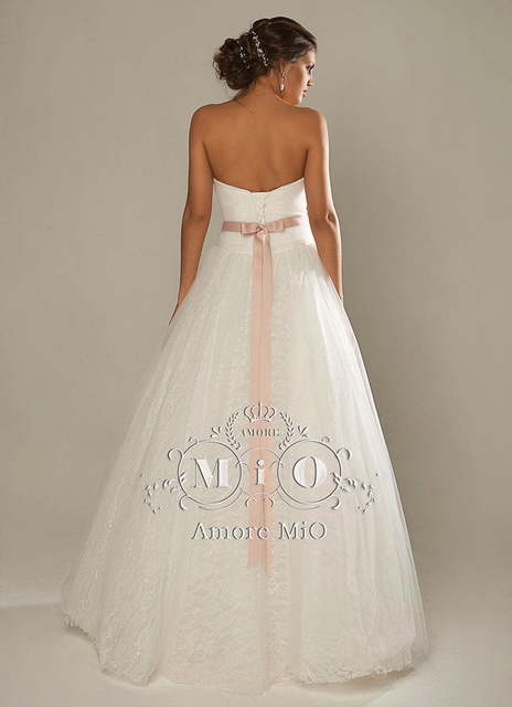 Свадебное платье Татьяна. Силуэт Пышное, А-силуэт. Цвет Белый / Молочный. Вид 2