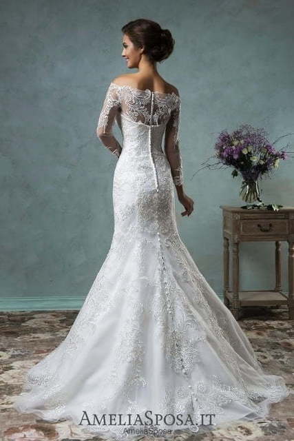 Свадебное платье Celeste. Силуэт Пышное, А-силуэт. Цвет Белый / Молочный. Вид 2