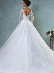 Свадебное платье Jessica. Силуэт Пышное, А-силуэт. Цвет Белый / Молочный. Вид 2