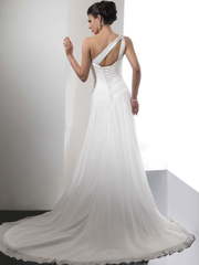 Свадебное платье Teagan. Силуэт А-силуэт. Цвет Белый / Молочный. Вид 2