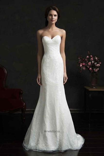 Свадебное платье Tereza. Силуэт А-силуэт, Греческий. Цвет Белый / Молочный. Вид 1