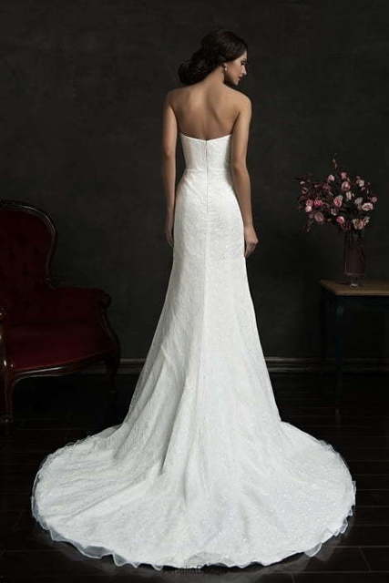 Свадебное платье Tereza. Силуэт Греческий, А-силуэт. Цвет Белый / Молочный. Вид 3