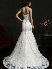 Свадебное платье Adora. Силуэт А-силуэт. Цвет Белый / Молочный. Вид 2