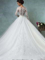 Свадебное платье Sierra. Силуэт Пышное, А-силуэт. Цвет Белый / Молочный. Вид 2