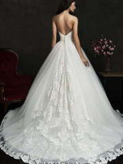 Свадебное платье Filipina. Силуэт А-силуэт. Цвет Белый / Молочный. Вид 2