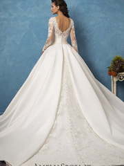 Свадебное платье Elena. Силуэт Пышное, А-силуэт. Цвет Белый / Молочный. Вид 2