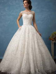 Свадебное платье Vanessa. Силуэт А-силуэт. Цвет Белый / Молочный. Вид 1