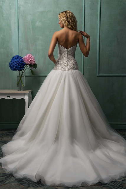 Свадебное платье Rafaela. Силуэт Пышное, А-силуэт. Цвет Айвори / Капучино, Белый / Молочный. Вид 2