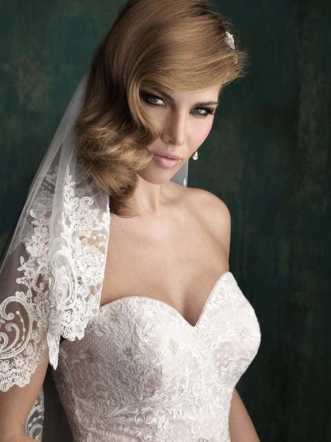 Свадебное платье C345. Силуэт Пышное, А-силуэт. Цвет оттенки Розового. Вид 3