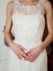Свадебное платье 2046. Силуэт А-силуэт. Цвет Белый / Молочный, Айвори / Капучино. Вид 4