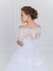 Свадебное платье 2054. Силуэт Пышное, А-силуэт. Цвет Белый / Молочный. Вид 6