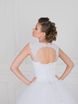 Свадебное платье 2056. Силуэт А-силуэт. Цвет Белый / Молочный. Вид 4