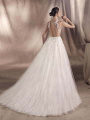 Свадебное платье Sonia. Силуэт Пышное, А-силуэт. Цвет Белый / Молочный. Вид 2