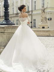 Свадебное платье Barcelona. Силуэт Пышное, А-силуэт. Цвет Белый / Молочный. Вид 2