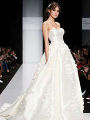 Свадебное платье Barby. Силуэт А-силуэт. Цвет Белый / Молочный, Айвори / Капучино. Вид 1