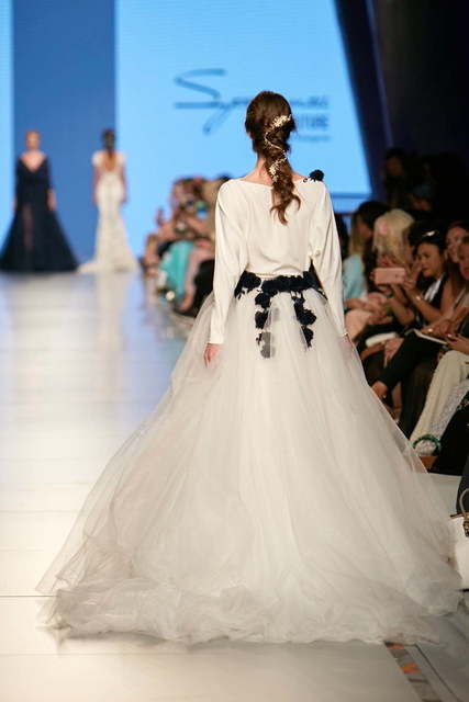 Свадебное платье Bennet. Силуэт А-силуэт. Цвет Айвори / Капучино, Белый / Молочный. Вид 2