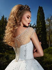 Свадебное платье Hazy. Силуэт Пышное, А-силуэт. Цвет Белый / Молочный. Вид 2