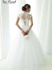 Свадебное платье Ira Koval K031. Силуэт Пышное, А-силуэт. Цвет Белый / Молочный. Вид 2