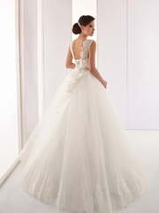 Свадебное платье Ira Koval K114. Силуэт Пышное, А-силуэт. Цвет Белый / Молочный. Вид 2