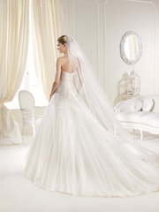 Свадебное платье Milord. Силуэт Пышное, А-силуэт. Цвет Белый / Молочный. Вид 2