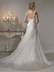 Свадебное платье Ursula. Силуэт А-силуэт. Цвет Белый / Молочный, Айвори / Капучино. Вид 2