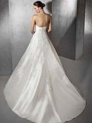 Свадебное платье Zinaida. Силуэт А-силуэт. Цвет Белый / Молочный. Вид 2