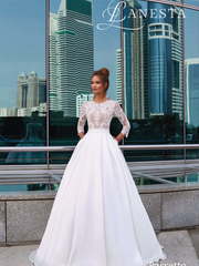 Свадебное платье Passetto. Силуэт А-силуэт. Цвет Белый / Молочный. Вид 1