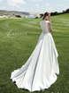Свадебное платье Eridana. Силуэт А-силуэт. Цвет Белый / Молочный. Вид 2