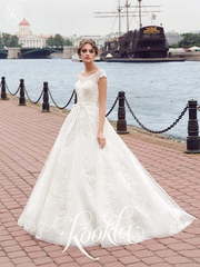 Свадебное платье Elfi. Силуэт Пышное, А-силуэт. Цвет Белый / Молочный. Вид 1