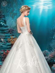 Свадебное платье Бренна. Силуэт Пышное, А-силуэт. Цвет Белый / Молочный. Вид 2