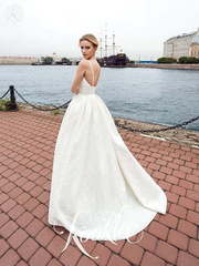 Свадебное платье Vanda. Силуэт Пышное, А-силуэт. Цвет Белый / Молочный, Айвори / Капучино. Вид 2